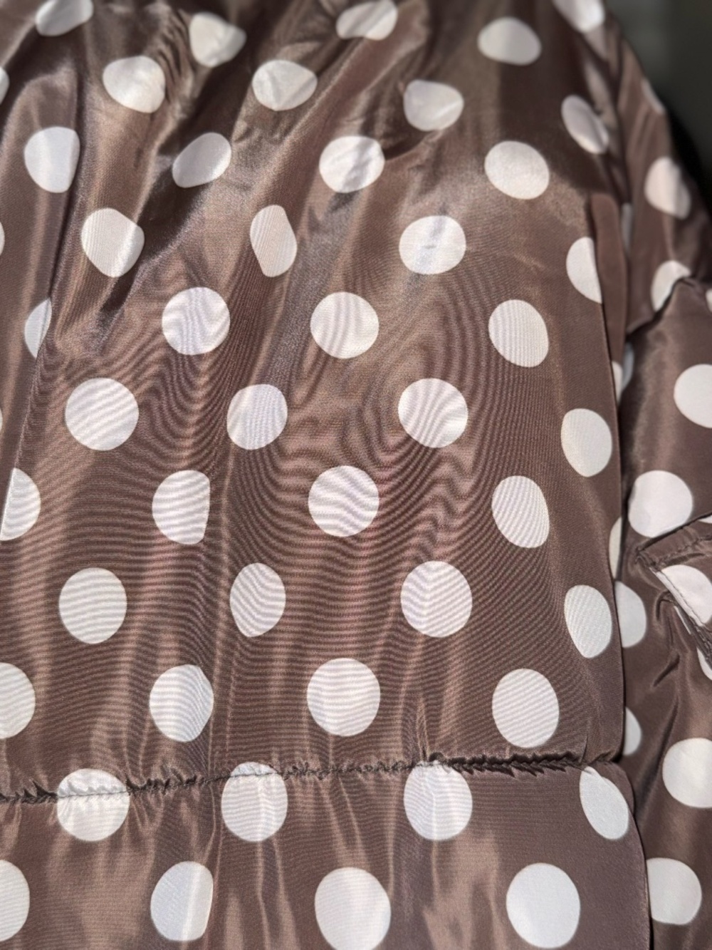 Noize XL Faika polka dot puffer coat jacket - Picture 9 of 9